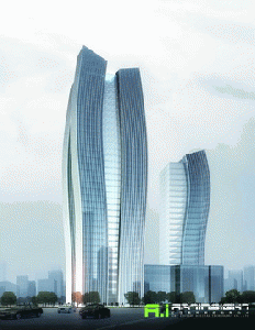 3D architectural illustration